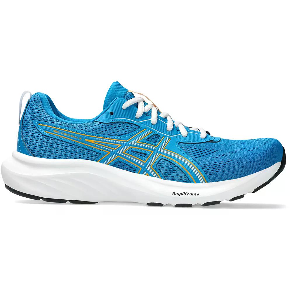 アシックス ゲル コンテンド 9 ランニングシューズ （ AegeanBlue/Yamabuki ） | ASICS Gel-Contend 9 Running Shoes [t]