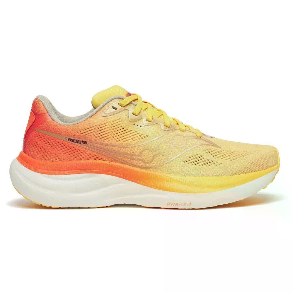 サッカニー ライド 19 ランニングシューズ （ Sunrise ） | SAUCONY Ride 19 Running Shoes [t]｜クライムスワールド 店