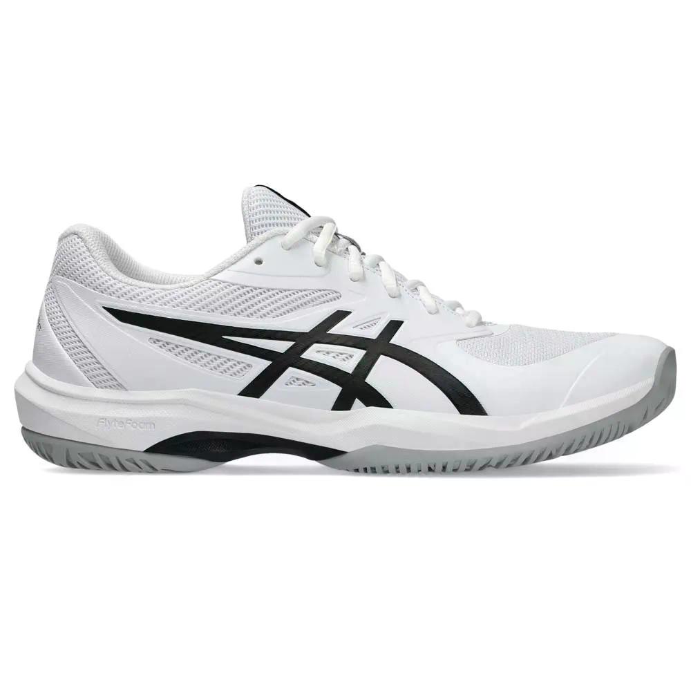 アシックス 手合わせ FF オール厚地の外套 庭球 シューズ （ White/Black ） | ASICS Game FF All Court Tennis Shoes  [t] 靴-メンズ靴