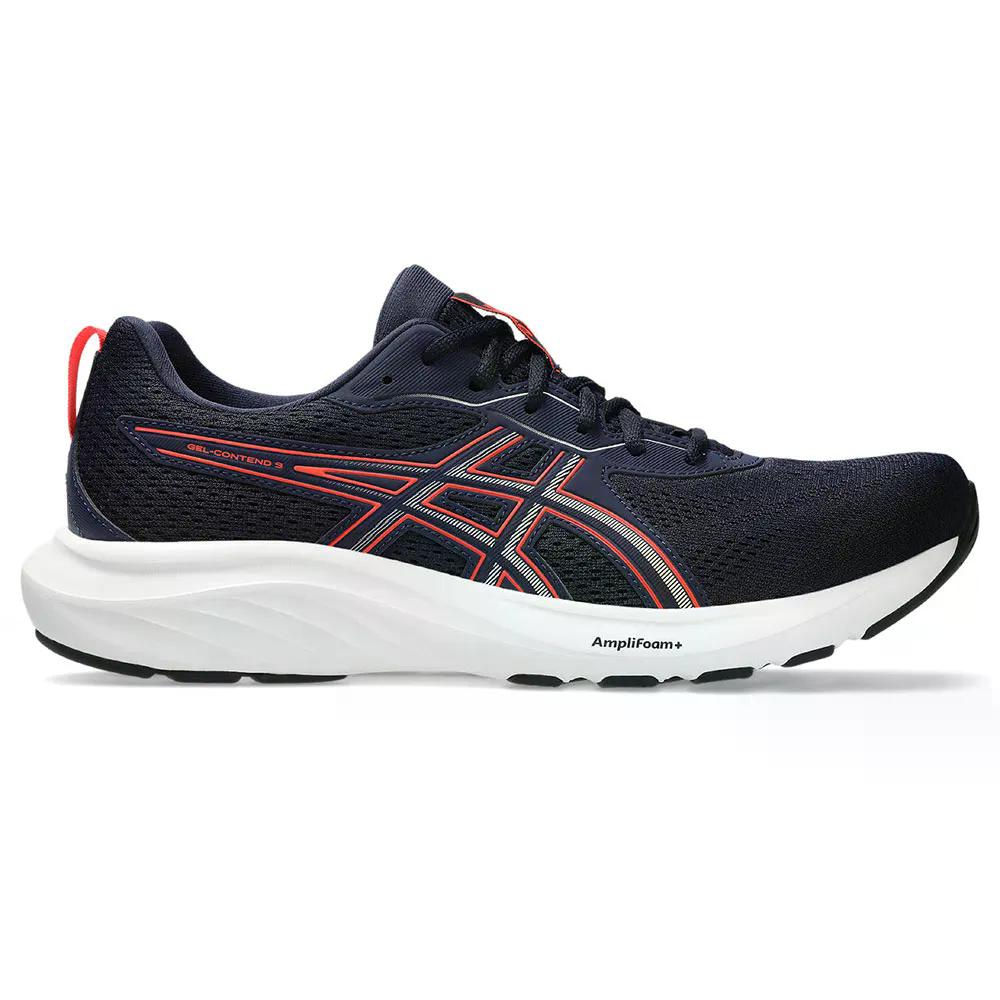 アシックス ゲル コンテンド 9 ランニングシューズ （ Midnight/FlashRed ） | ASICS Gel-Contend 9 running shoes [t]