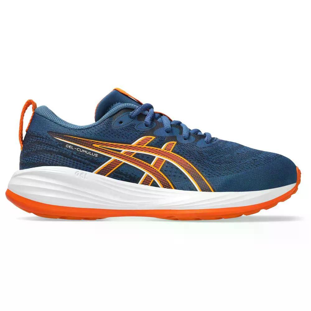 アシックス ゲル キュムラス 27 ジーエス ジュニア ランニングシューズ （ TwilightBlue/White ） | ASICS Gel-Cumulus 27 GS Junior running shoes [t]｜クライムスワールド 店