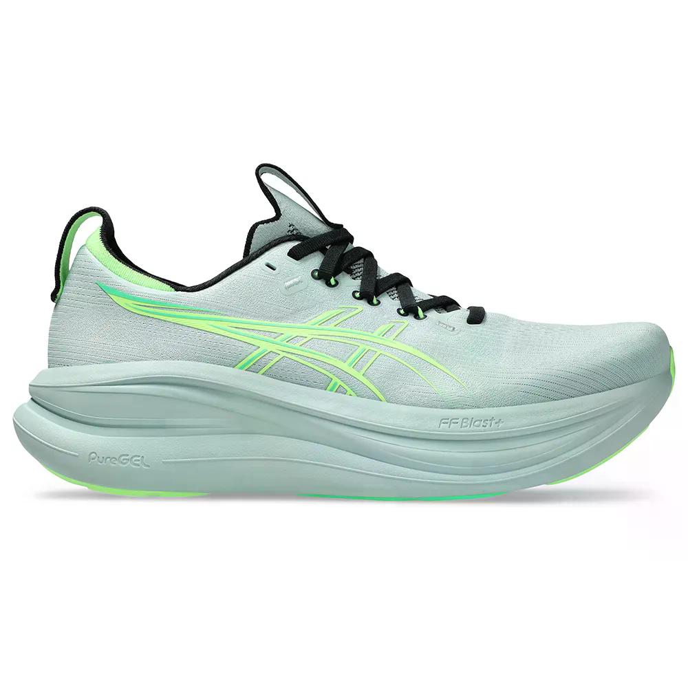 アシックス ゲル ニンバス 28 ランニングシューズ （ ColdMoss/IlluminateGreen ） | ASICS Gel-Nimbus 28 running shoes [t]