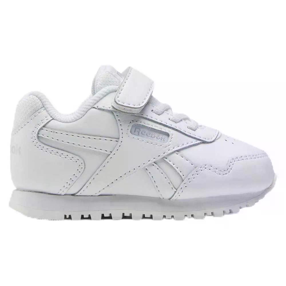 リーボック ボーイズ ロイヤル グライド 1V スニーカー （ FtwWhite/Cdgry2/FtwWhite ） | REEBOK Boys Royal Glide 1V Sneakers  [t]