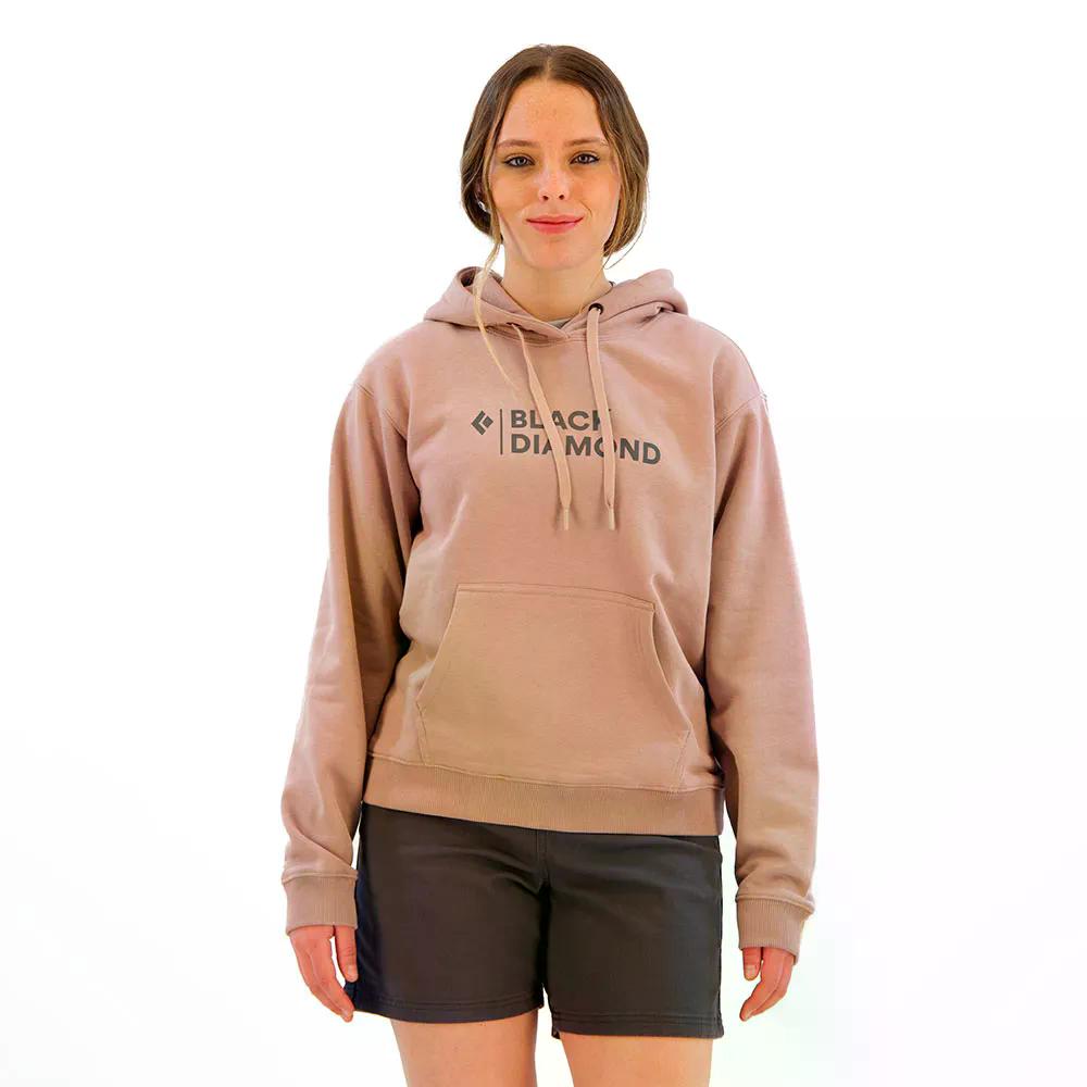BLACK DIAMOND Mini Stacked パーカー （ PaleMauve ）  [t]