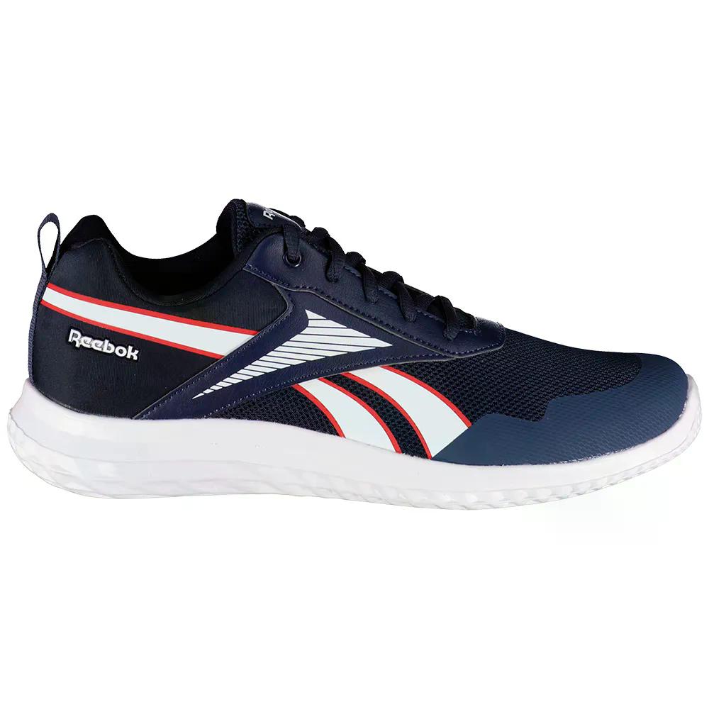 リーボック ボーイズ 混雑時 伝令 5 スニーカー （ Vectornavy/White/VectorRed ） | REEBOK Boys Rush Runner 5 Sneakers  [t]