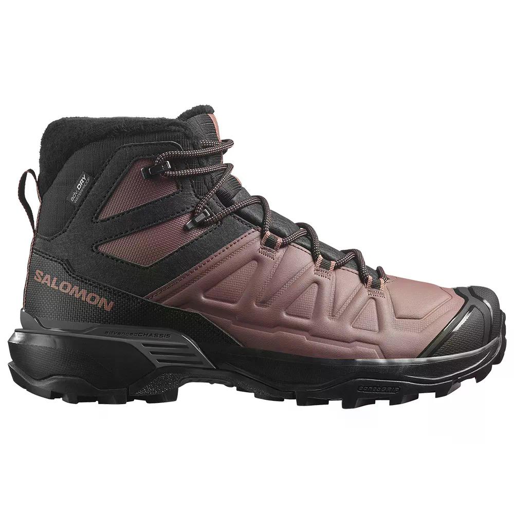 SALOMON X Ultra Snowpilot WP 山歩きブーツ （ Black/Peppercorn/Cognac ）  [t]