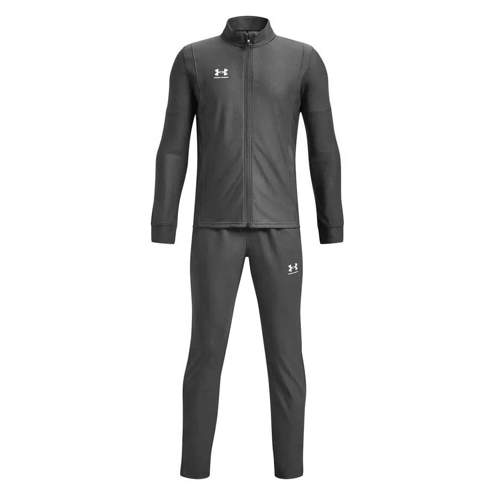 アンダーアーマー チャレンジャー ジュニア トラックジャケット （ Castlerock025/White100 ） | UNDER ARMOUR Challenger Junior Track Jacket [t]