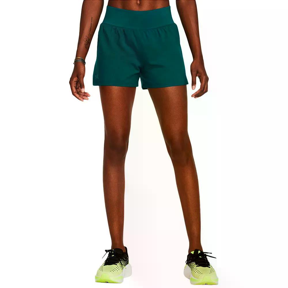 アンダーアーマー ラン スタミナ 3インチ ショーツ レディース （ HydroTeal/HydroTeal/Reflective ） | UNDER ARMOUR Run Stamina 3\