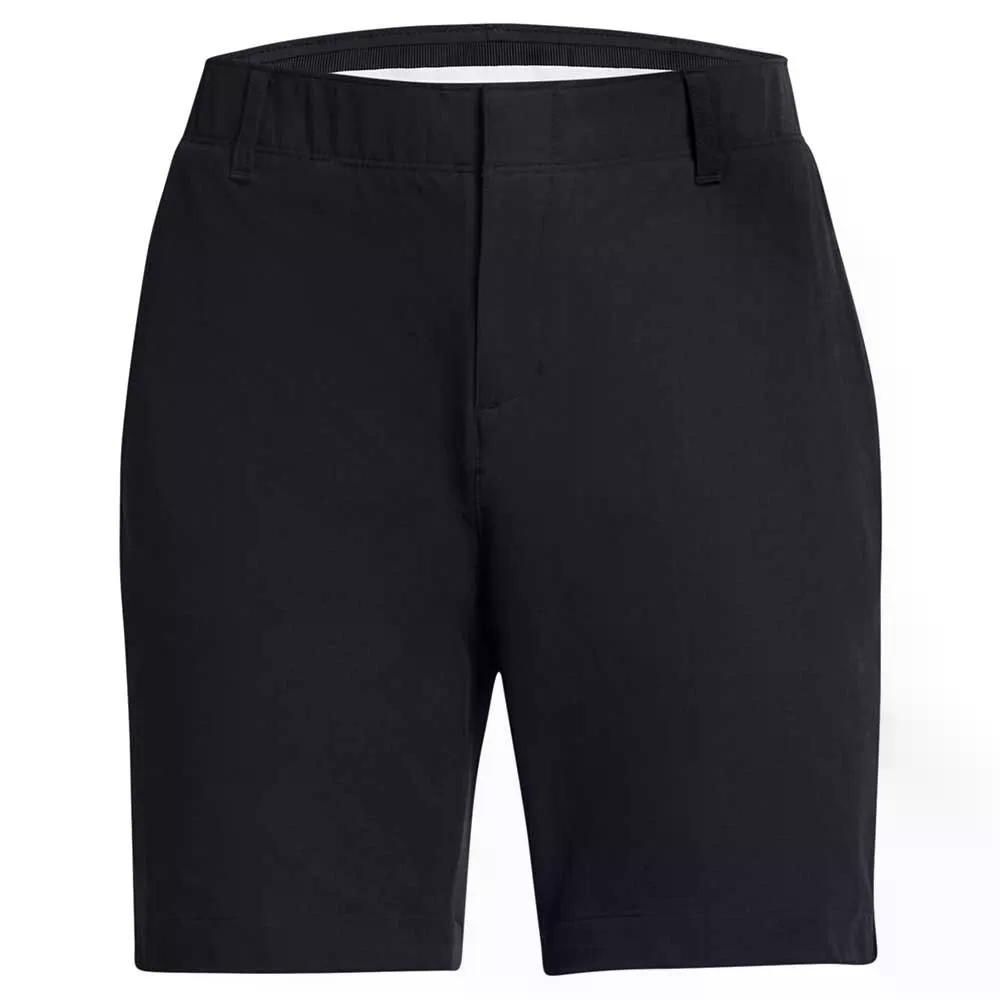 アンダーアーマー ゴルフ ドライブ 7インチ レディース ショーツ （ Black/MetallicSilver ） | UNDER ARMOUR Golf Drive 7" Women's Shorts [t]｜クライムスワールド 店