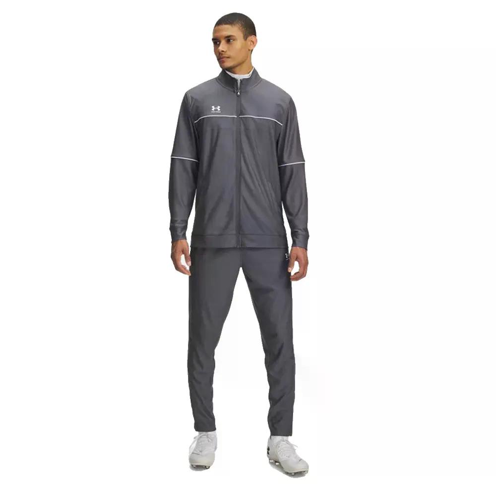 アンダーアーマー チャレンジャー トラックジャケット （ Gray/White ） | UNDER ARMOUR Challenger Track Jacket [t]｜クライムスワールド 店