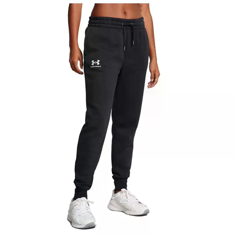 アンダーアーマー アイコン フリース ジョガーパンツ レディース （ Black/White ） | UNDER ARMOUR Icon Fleece Joggers Woman [t]