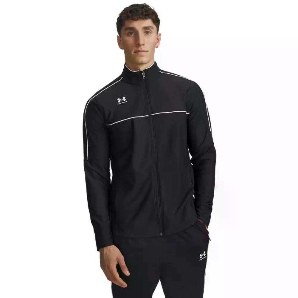 アンダーアーマー チャレンジャー トラックスーツ ジャケット （ Black ） | UNDER ARMOUR Challenger Tracksuit Jacket [t]｜クライムスワールド 店