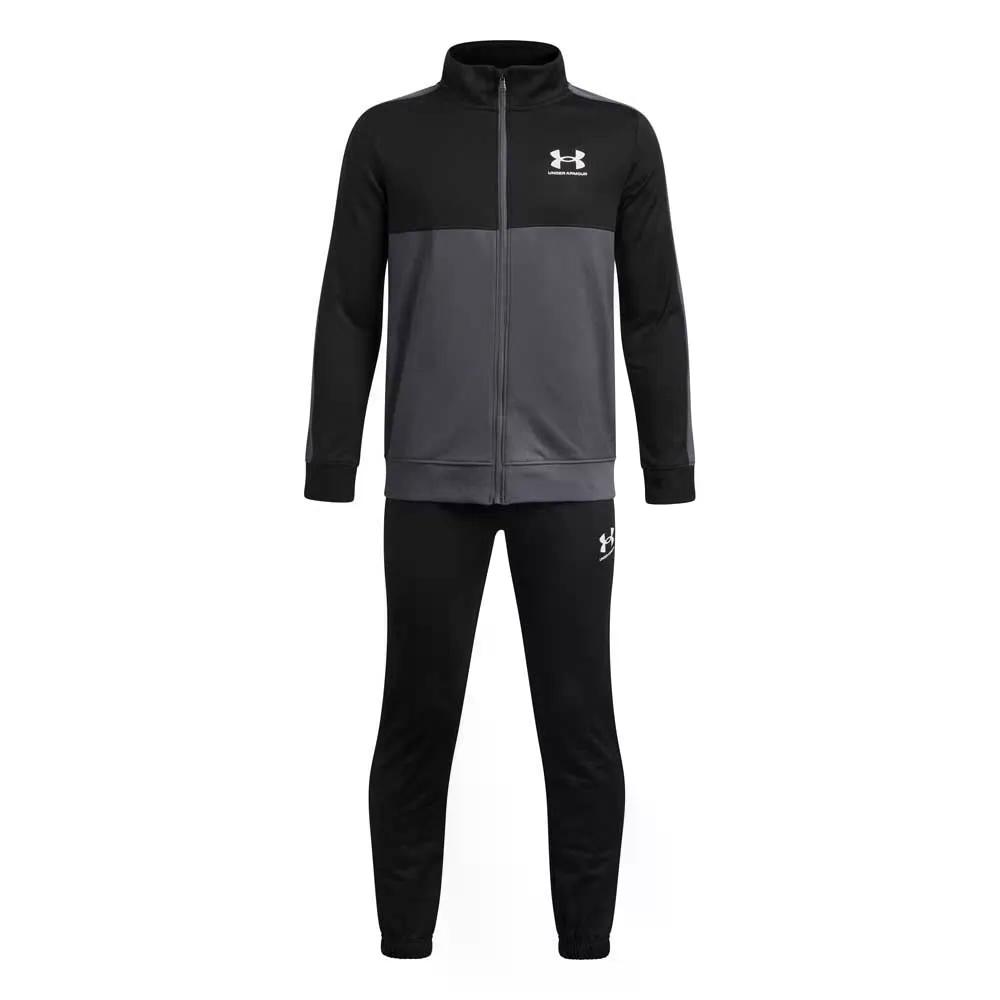 アンダーアーマー ライバル CB ニット ジュニア トラックジャケット （ Black ） | UNDER ARMOUR Rival CB Knit Junior Track Jacket [t]｜クライムスワールド 店