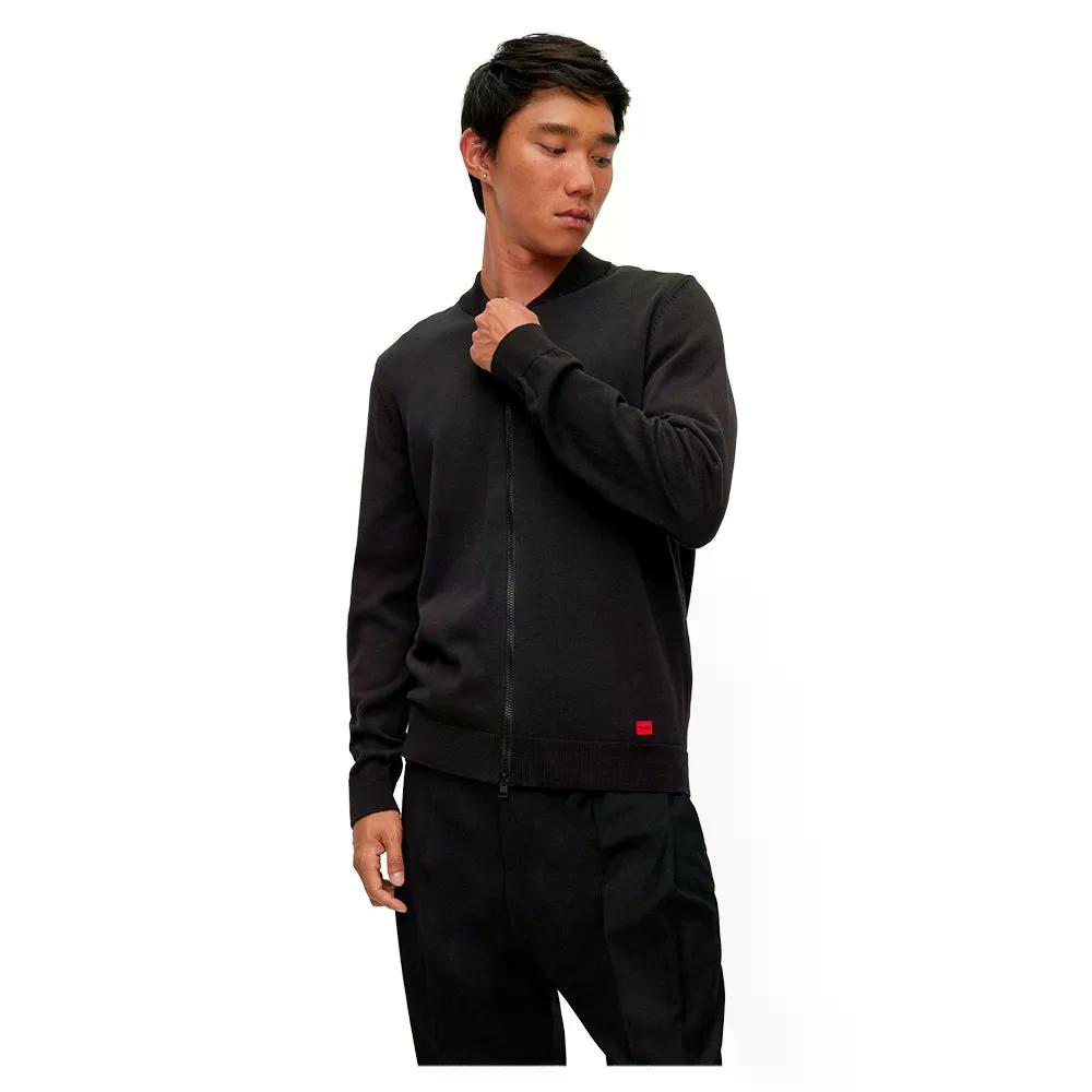 ヒューゴ サン ジャック C セーター （ Black ） | HUGO San Jaque C sweater [t]