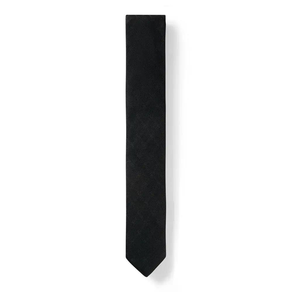 ヒューゴ 10266038 6cm タイ （ Black ） | HUGO 10266038 6 cm tie [t]