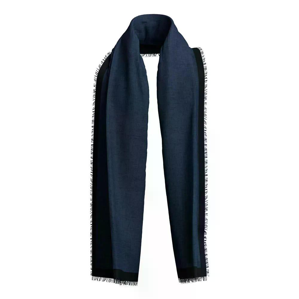 ヒューゴ ラソ 10260748 スカーフ （ DarkBlue ） | HUGO Laso 10260748 scarf [t]｜クライムスワールド 店