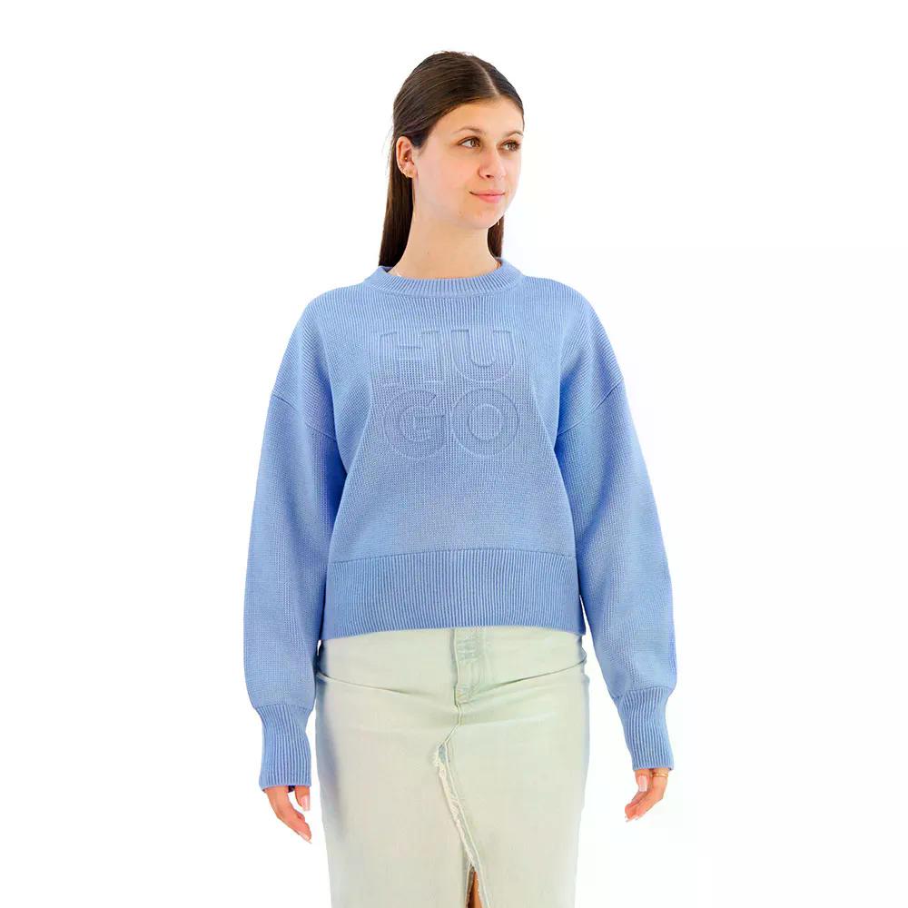 ヒューゴ シスミニエ スウェーター 成人女性 （ Light/PastelBlue ） | HUGO Sisminye sweater woman  [t]