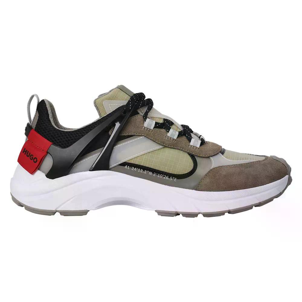 ヒューゴ ゴー2 メルプ 01 トレーナーズ （ OpenGreen ） | HUGO Go2 Merp 01 trainers  [t]