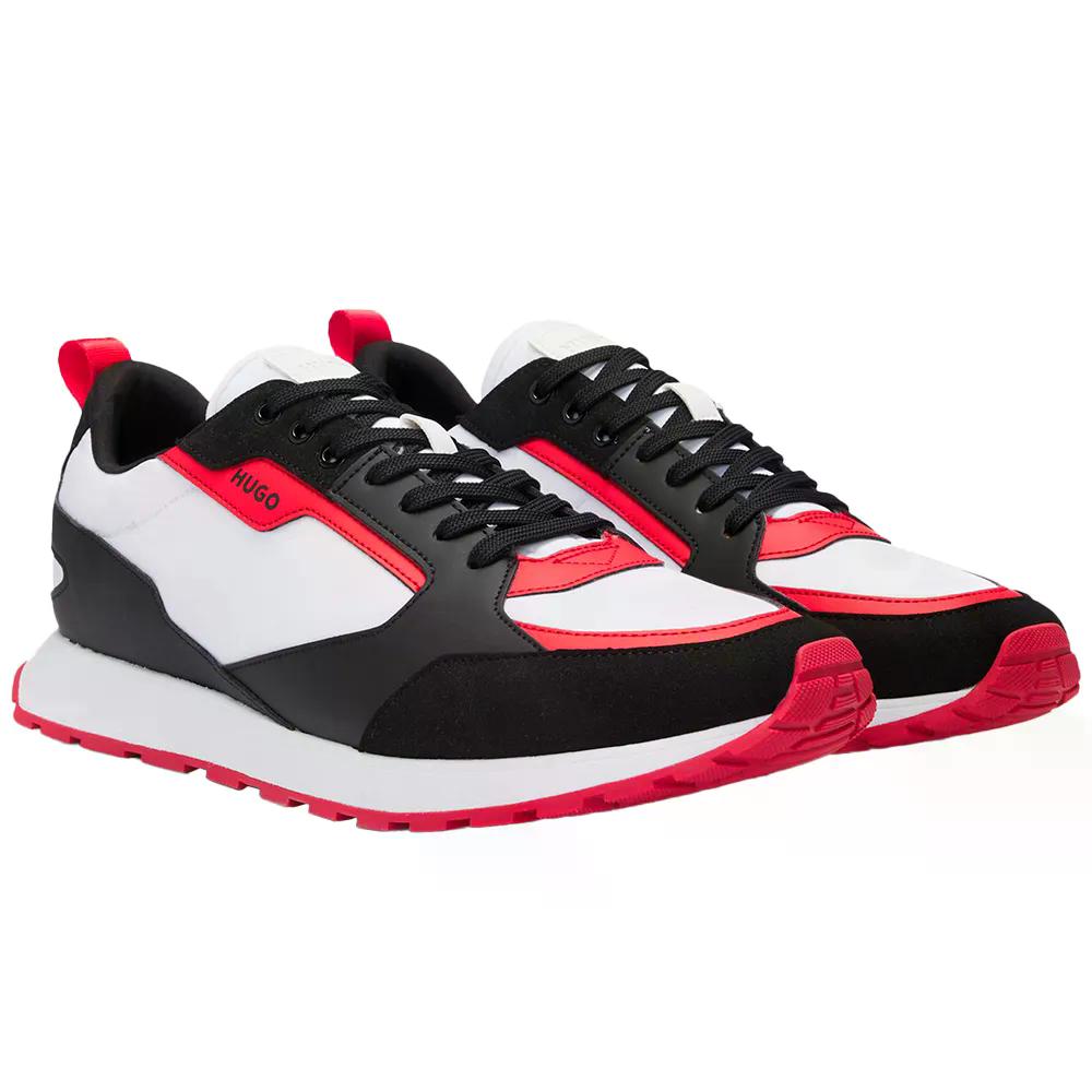 ヒューゴ アイスリン プムフ N 01 トレーナーズ （ Charcoal ） | HUGO Icelin Pumf N 01 trainers  [t]