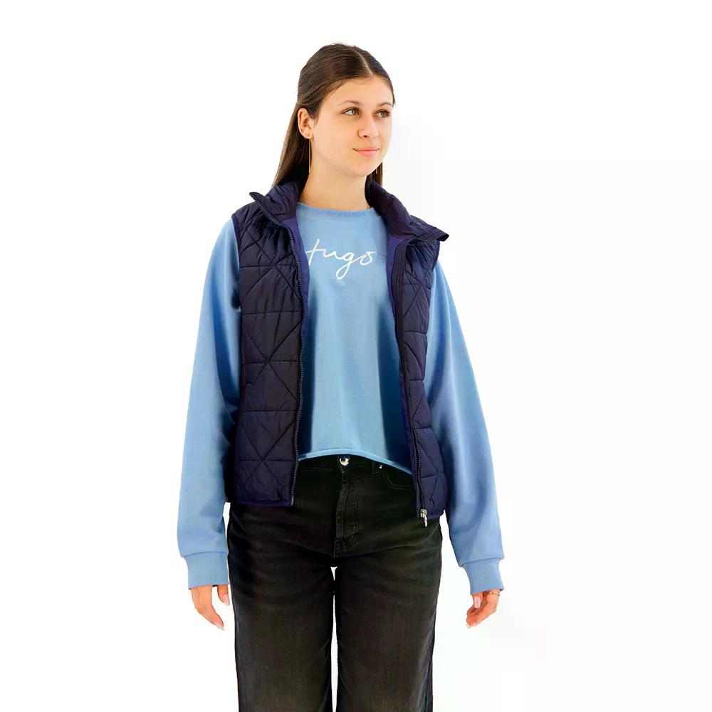 ヒューゴ ファンディニア 1 10254426 01 ベスト ウーマン （ Navy ） | HUGO Fandinia 1 10254426 01 vest woman [t]