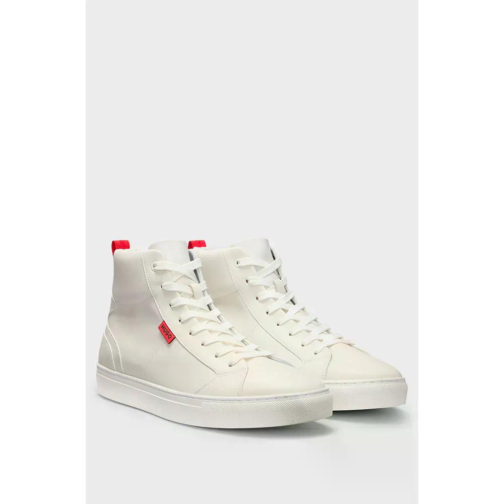 ヒューゴ ジーメンスロバート・エドワード・リー 10263296 01 トレーナーズ （ OpenWhite ） | HUGO Morrie 10263296 01 trainers  [t]