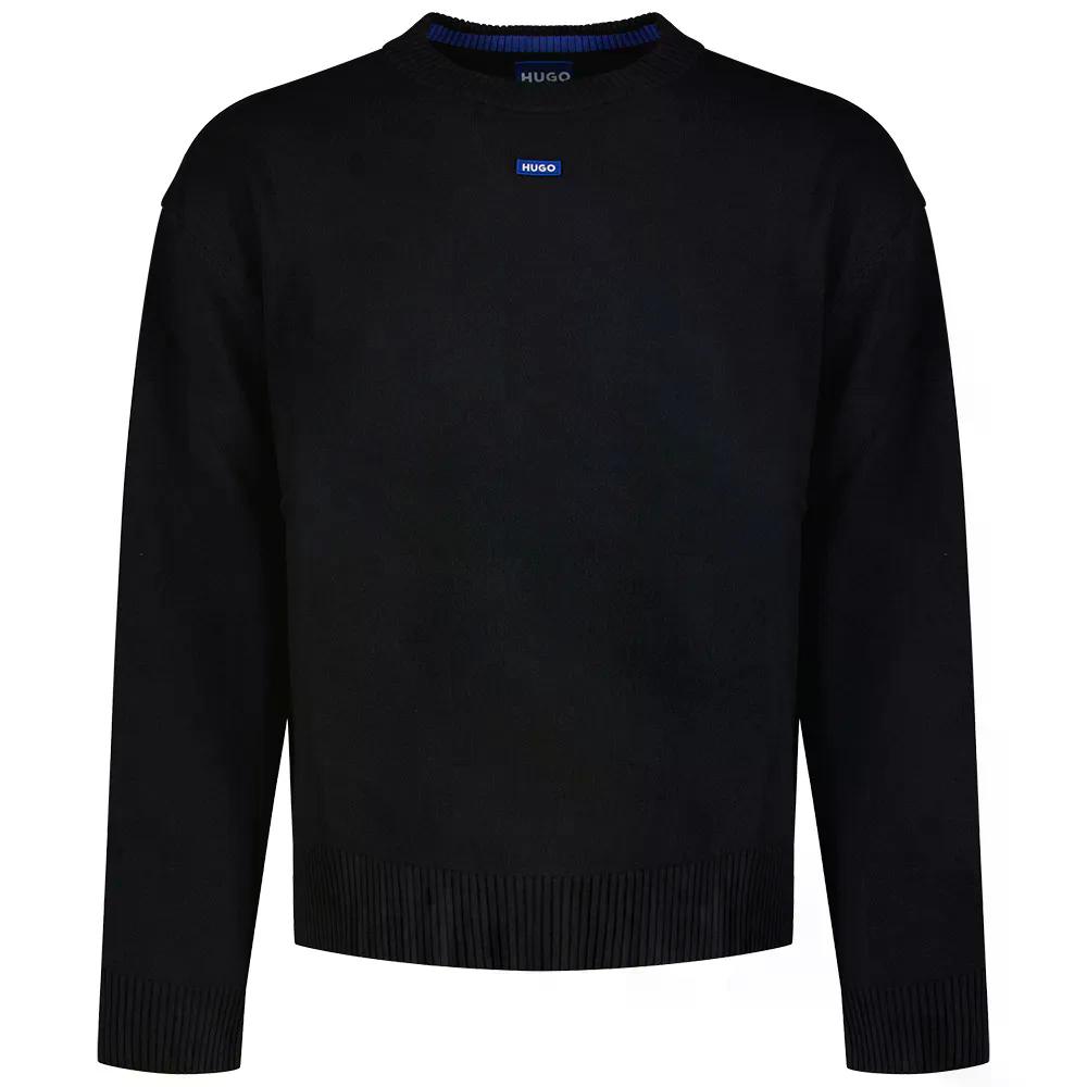 ヒューゴ サン ケイシー 10272361 ブルー セーター （ Navy ） | HUGO San Casey 10272361 BLUE sweater [t]