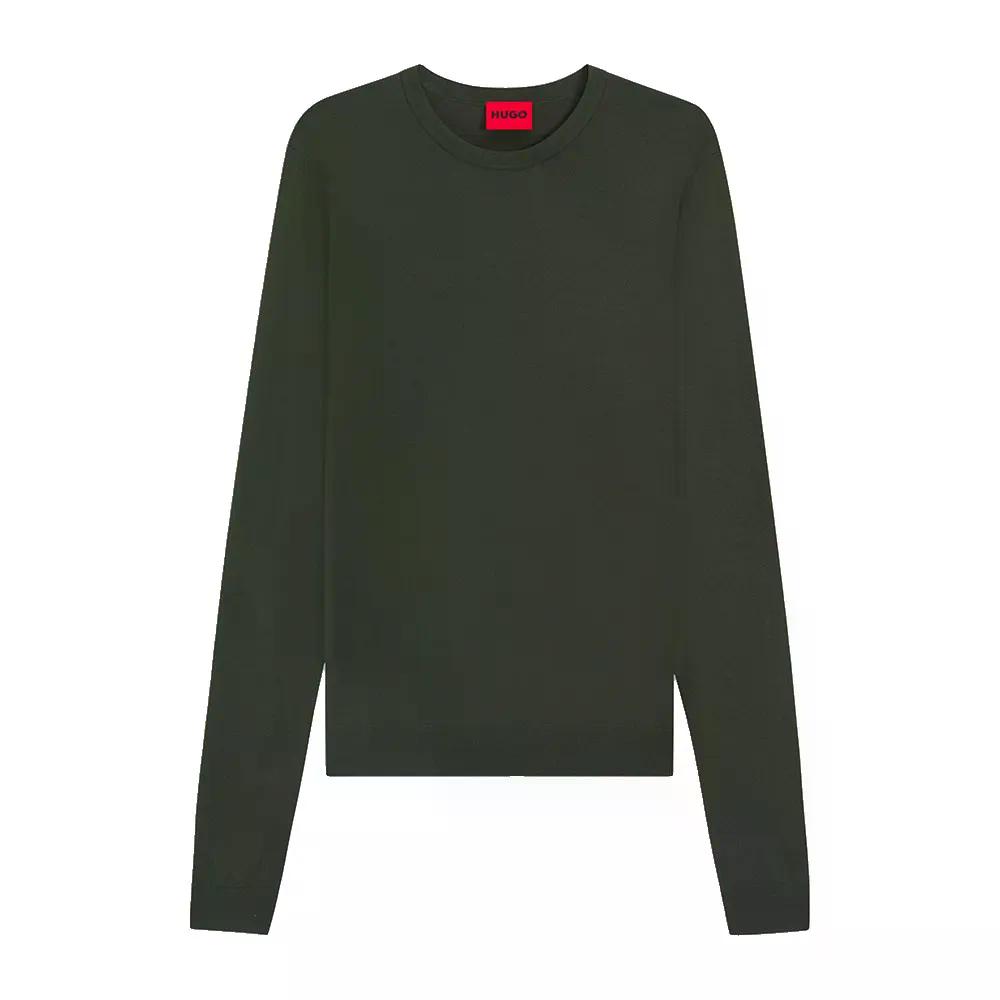 ヒューゴ サン コーディ 10267582 01 セーター （ DarkGreen ） | HUGO San Cody 10267582 01 sweater [t]