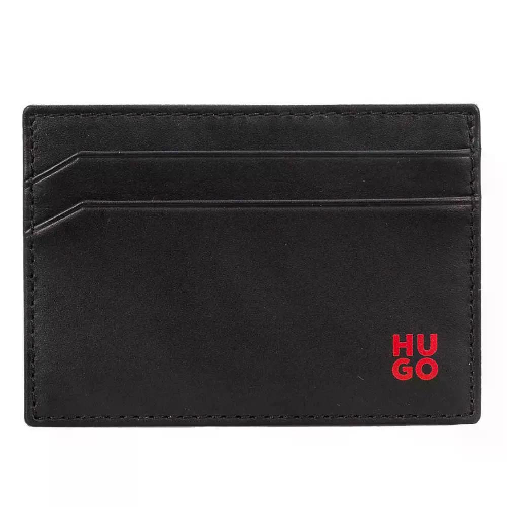 ヒューゴ ティビー 10272879 01 カードケース ウォレット （ Black ） | HUGO Tibby 10272879 01 Cardcase wallet [t]｜クライムスワールド 店