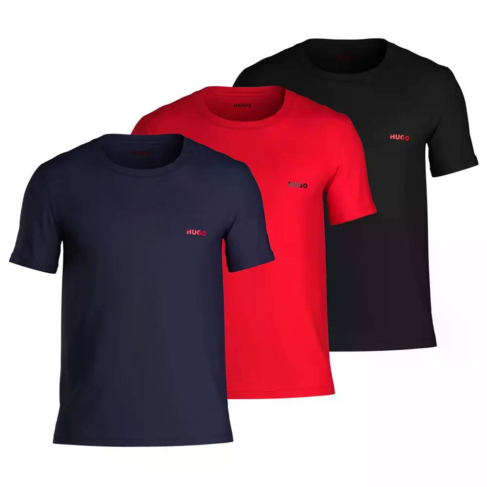 ヒューゴ 50532811 遊撃手衣袂 ベースレイヤー 3社会的単位 （ OpenMiscellaneous ） | HUGO 50532811 short sleeve base layer 3 units  [t]