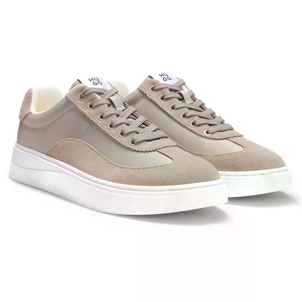 ヒューゴ リズ 10274431 トレーナーズ 成人女性 （ LightBeige ） | HUGO Lyzz 10274431 trainers woman  [t]