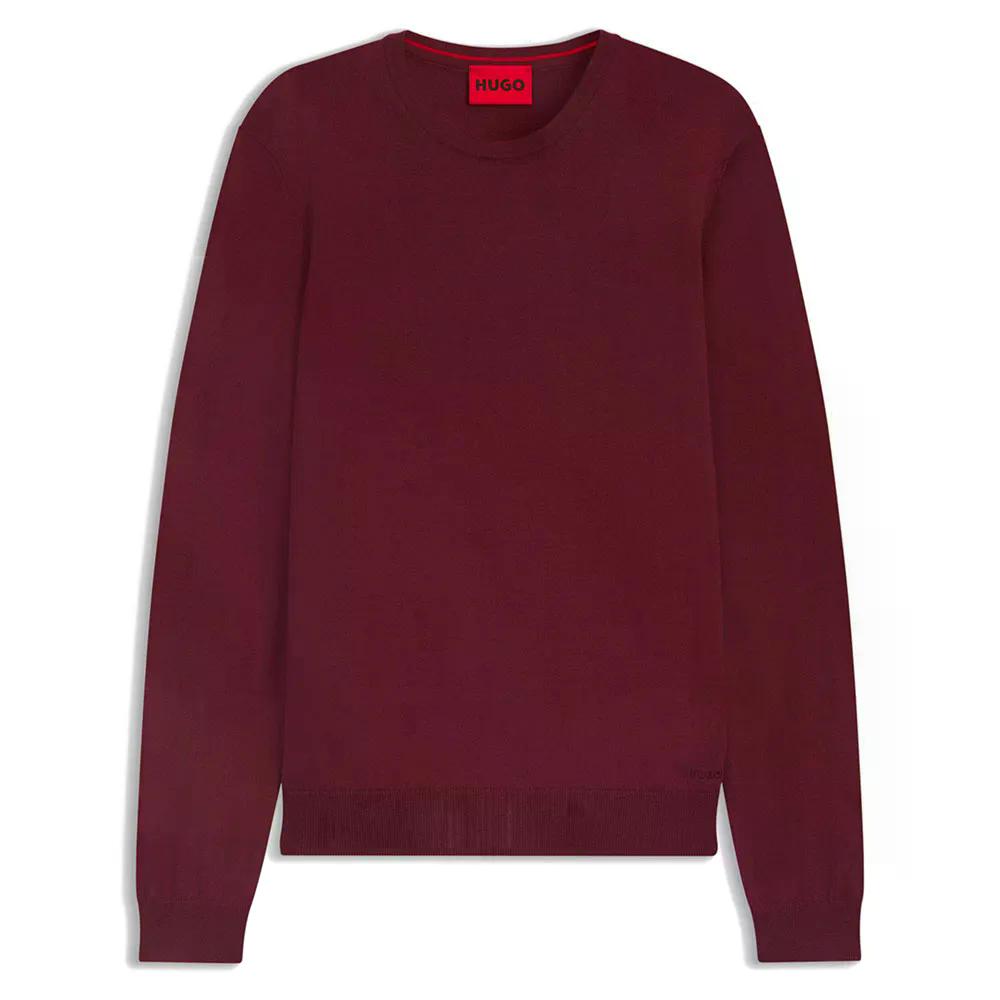 ヒューゴ サン カシウス 10243453 01 セーター （ DarkRed ） | HUGO San Cedric-M1 sweater [t]
