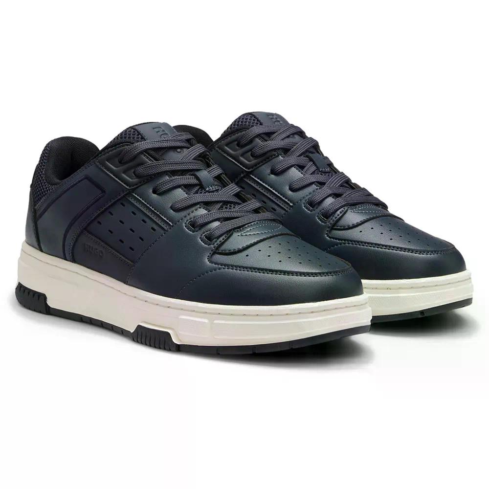 ヒューゴ ヤロー トレーナーズ （ DarkBlue ） | HUGO Yarrow trainers [t]