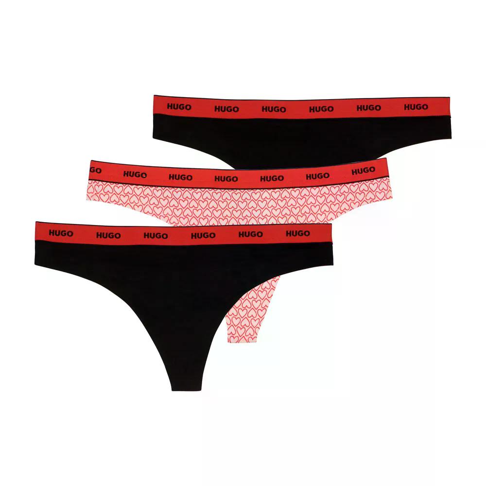 ヒューゴ デザイン 10272521 ソング 3ユニット ウーマン （ OpenPink ） | HUGO Design 10272521 thong 3 units woman [t]