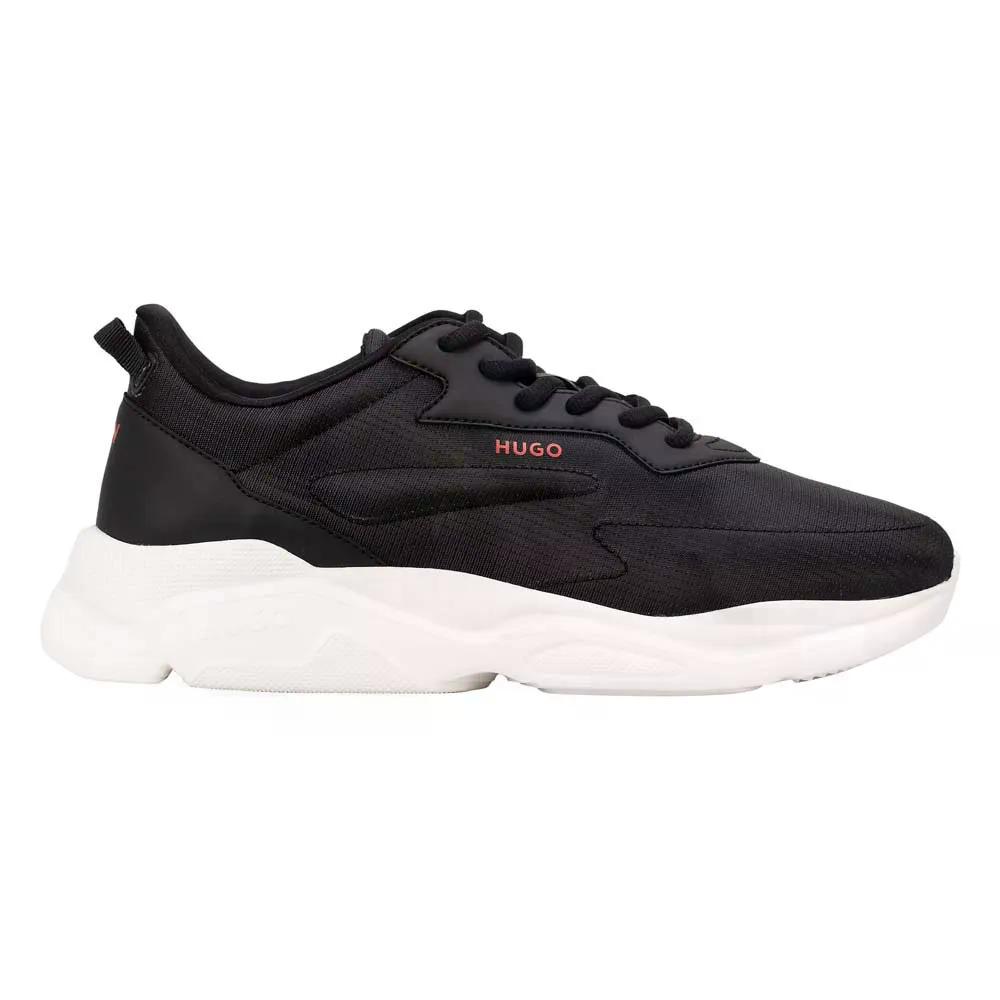 ヒューゴ レオン ラン ニューRP 10275883 01 トレーナーズ （ Black ） | HUGO Leon Runn Nyrp 10275883 01 trainers [t]