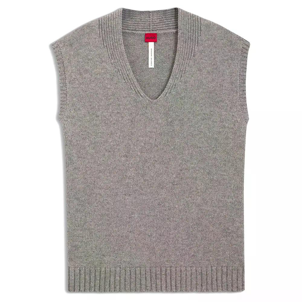 ヒューゴ スリージュ 10276343 スウェーター 成人女性 （ OpenGrey ） | HUGO Sliege 10276343 sweater woman  [t]
