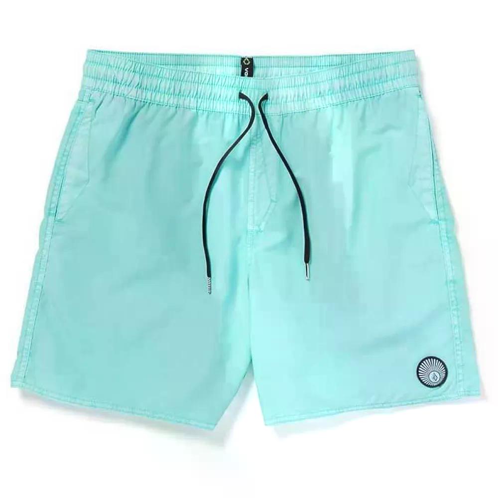 ボルコム センター 17インチ スイムトランクス （ CreteBlue ） | VOLCOM Center 17-Inch Swim Trunks [t] 7,884円