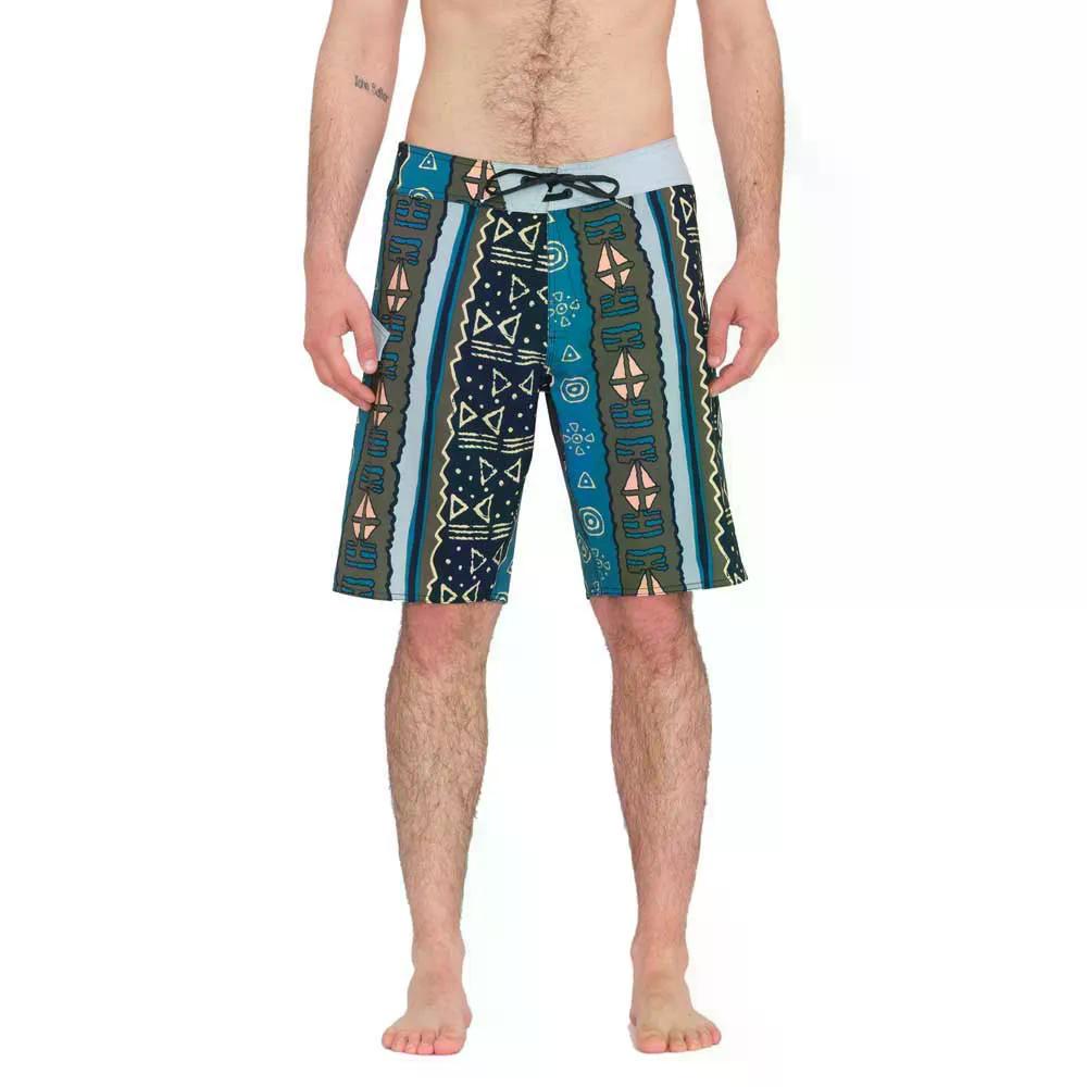 ボルコム リド ソリッド 16インチ スイムトランクス （ OceanTeal ） | VOLCOM Lido Print Mod 20-Inch Swim Trunks [t]