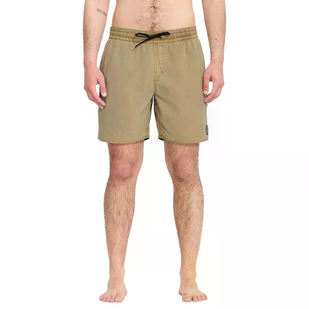 ボルコム センター 17インチ スイムトランクス （ Desert ） | VOLCOM Center 17-Inch Swim Trunks [t]