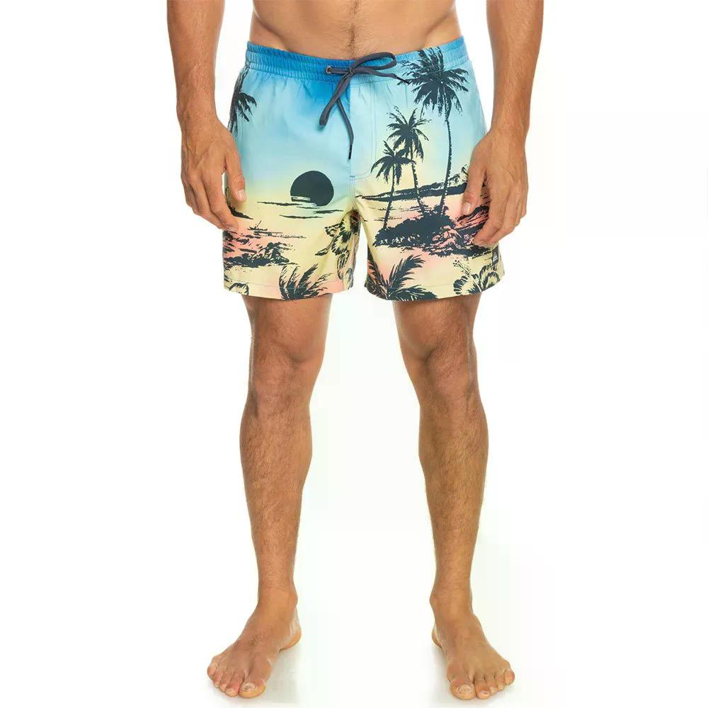 QUIKSILVER Everyday Paradise Volley 15   水浴びズボン下 （ Snapdragon ）  [t]