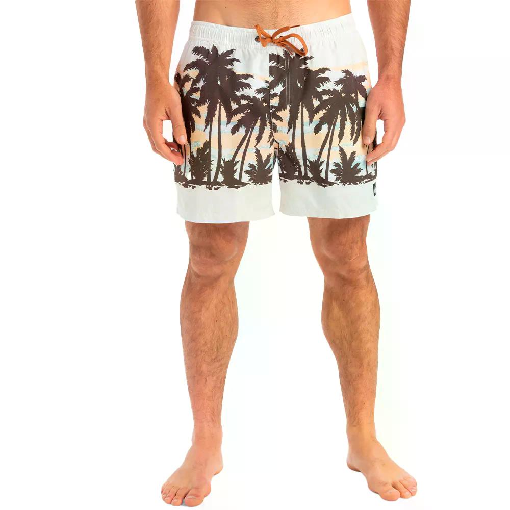 クイックしろがね色 エブリデイ 引っ切り無い ヴォレー 15in スイムショーツ （ BirchTropicamo ） | QUIKSILVER Everyday Straight Volley 15\u0027\u0027 Swim Shorts  [t]