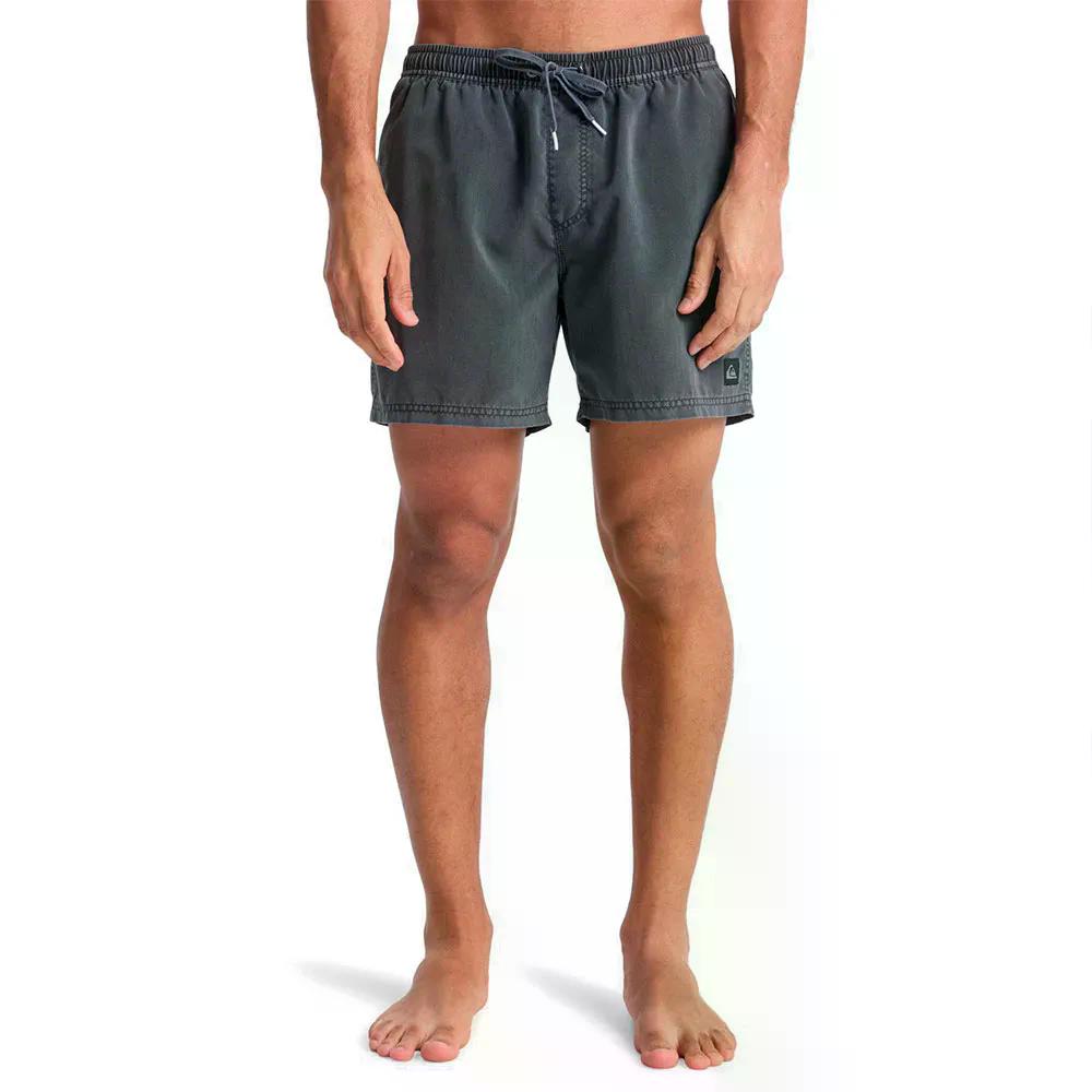 QUIKSILVER Everyday Surfwash Volley 15   水浴びズボン下 （ Black ）  [t]