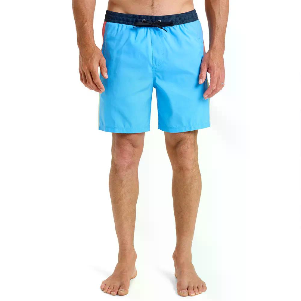 クイックしろがね色 エブリデイ ホームズ ヴォレー 16in スイムショーツ （ AzureHolmes ） | QUIKSILVER Everyday Holmes Volley 16\u0027\u0027 Swim Shorts  [t]