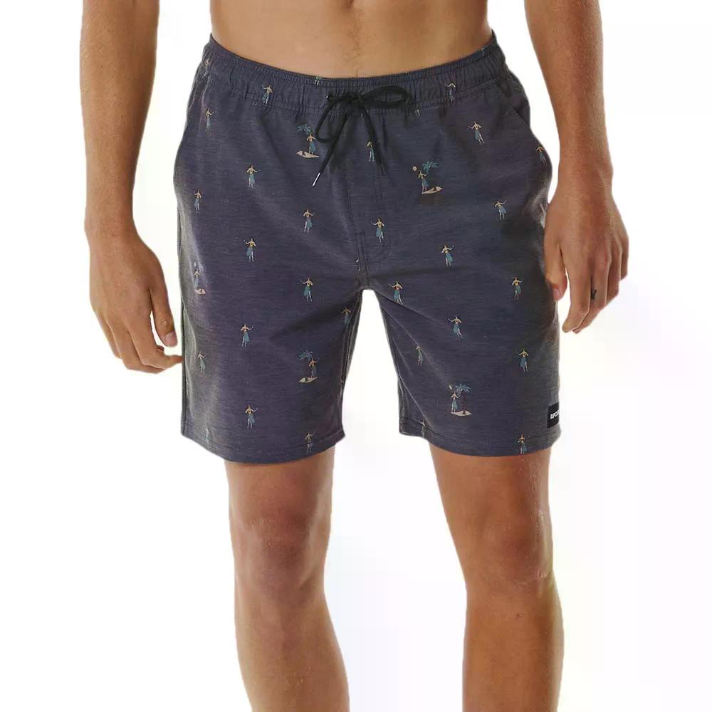 RIP CURL Hula Breach Volley 水浴びズボン下 （ Black ）  [t]