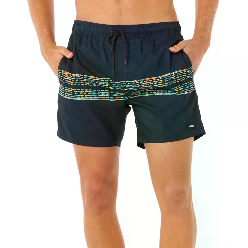 上唇長い巻き毛 フレームド ヴォレー アップデート スイムショーツ （ Navy ） | RIP CURL Framed Volley Update Swim Shorts  [t]