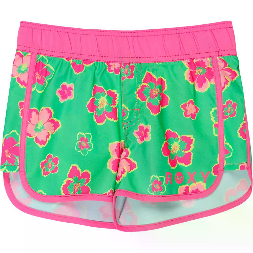 ロキシー 好ましい ウェーブス オンリー 御坊っちゃん スイムショーツ （ KatydidTropicool ） | ROXY Good Waves Only Junior Swim Shorts  [t]