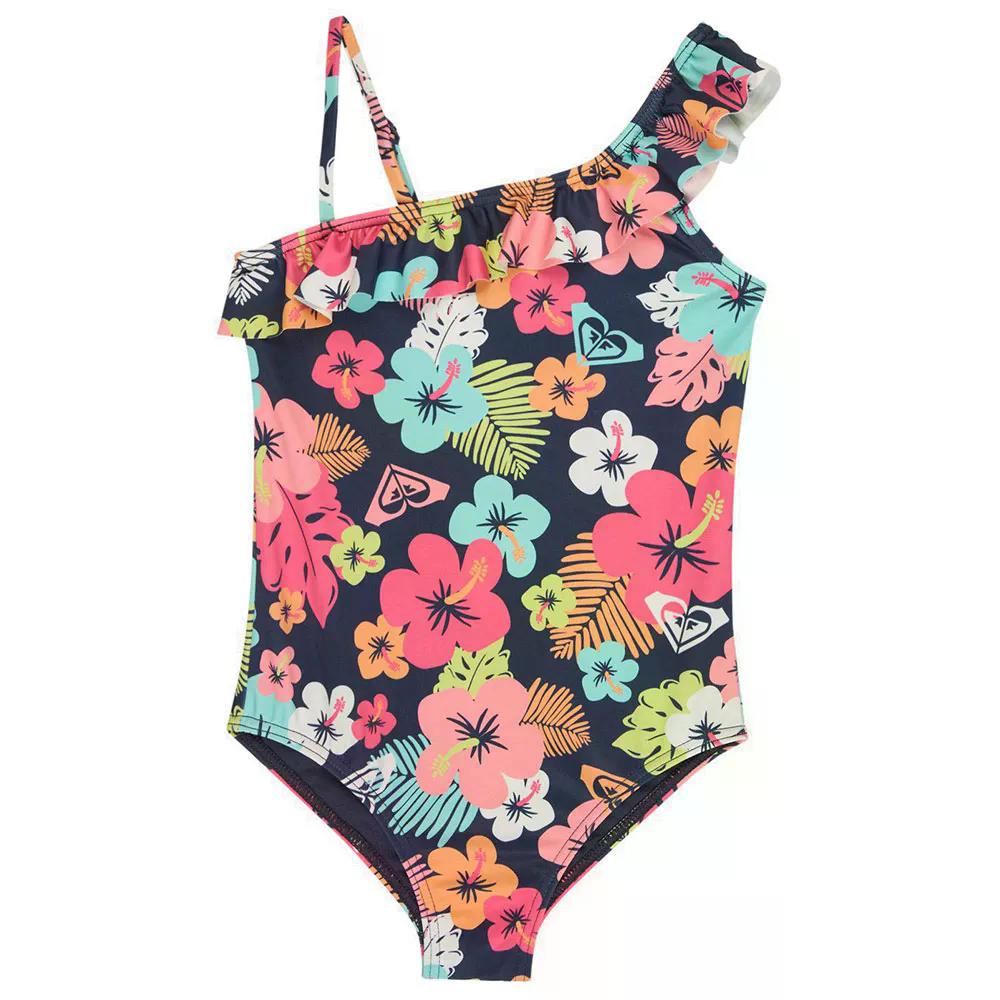 ロキシー 昼まえ 御花 御坊っちゃん 水泳着 （ MoodIndigoMorningFlowersTw ） | ROXY Morning Flower Junior Swimsuit  [t]