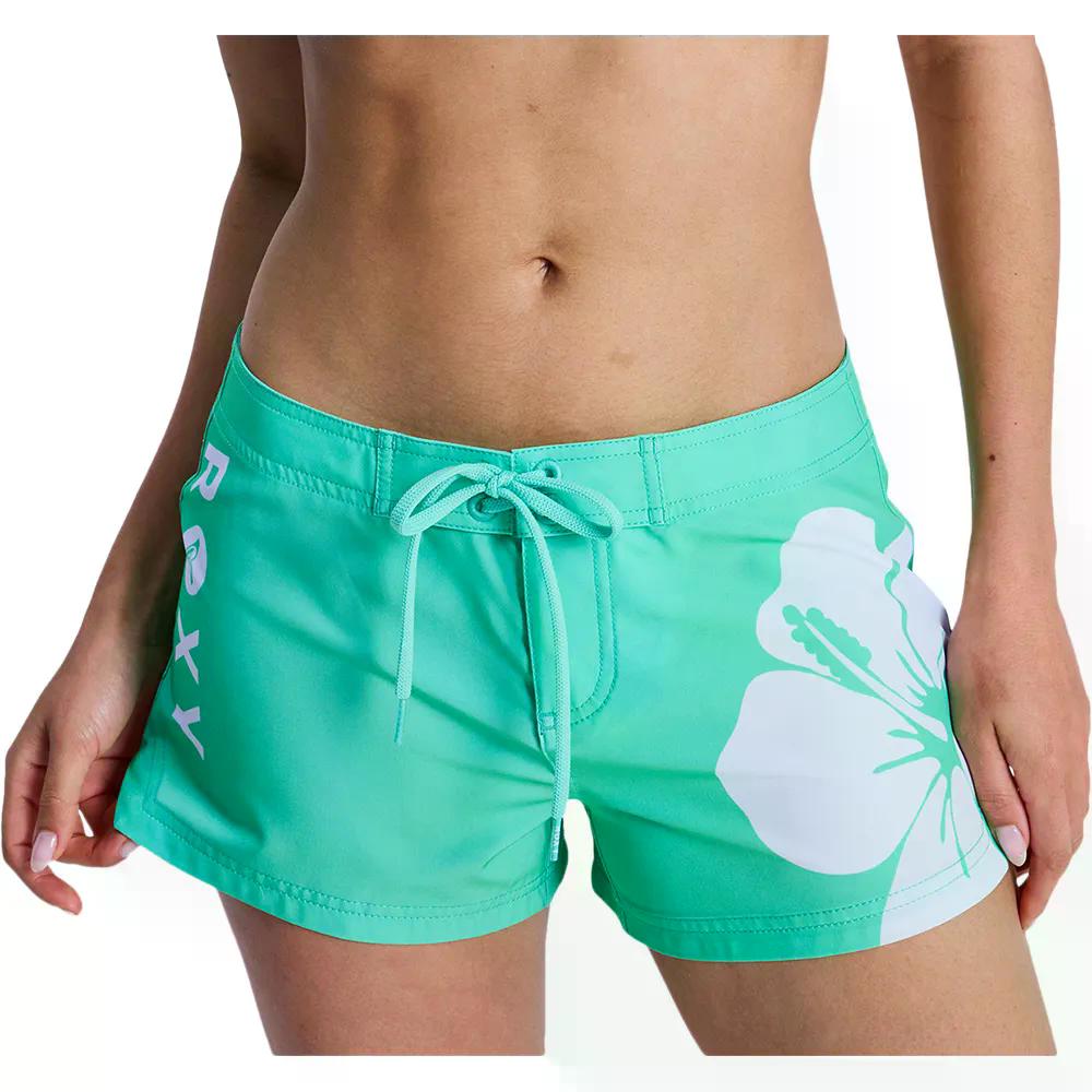 ロキシー トゥ ダイ 四分子 3in スイムショーツ レディース （ Katydid ） | ROXY To Dye For 3\u0027\u0027 Swim Shorts Women\u0027s  [t]