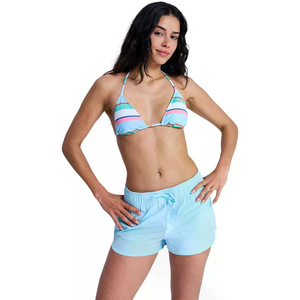 ロキシー 縮くれる 2in スイムショーツ レディース （ TanagerTurquoise ） | ROXY Wave 2\u0027\u0027 Swim Shorts Women\u0027s  [t]
