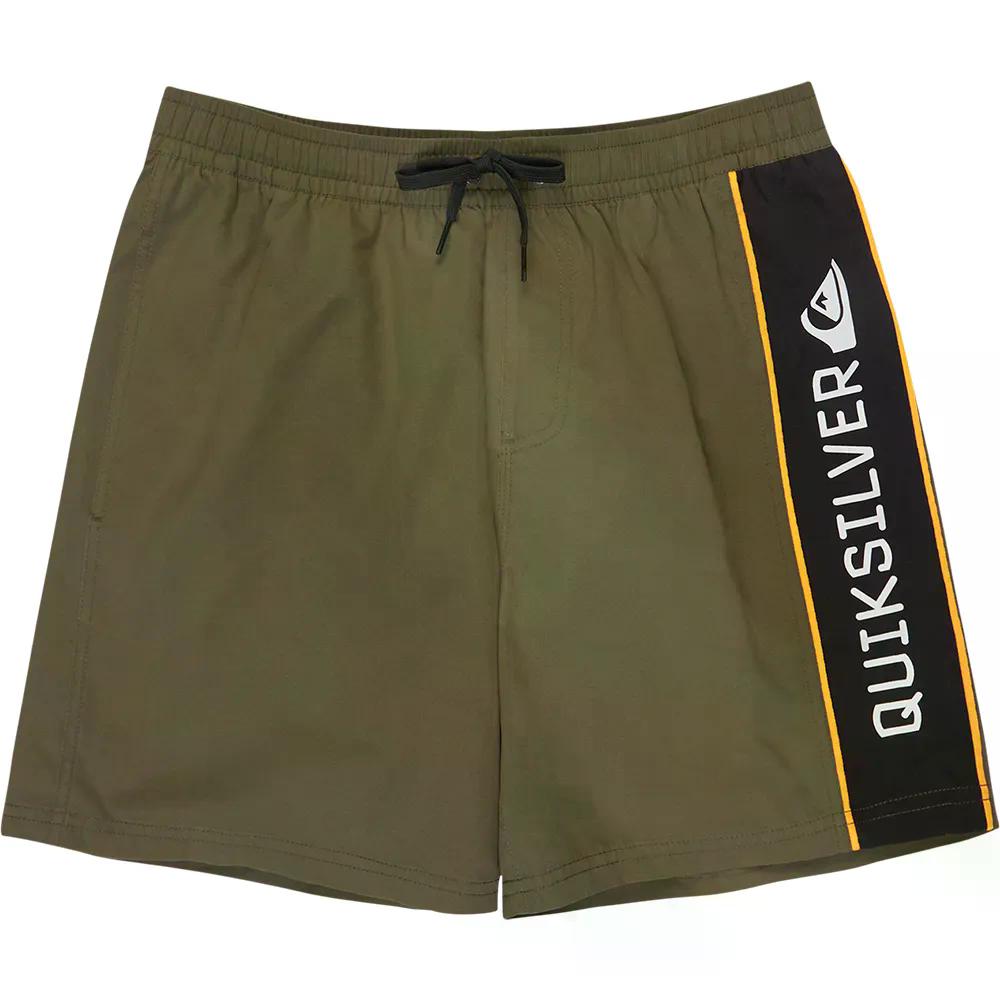 クイックしろがね色 エブリデイ クリッカー ヴォレー 17in スイムショーツ （ GrapeLeaf ） | QUIKSILVER Everyday Clicker Volley 17\u0027\u0027 Swim Shorts  [t]