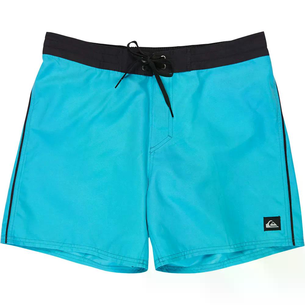 クイックしろがね色 エブリデイ 二分の一ジャム 16in スイムショーツ （ Aqua ） | QUIKSILVER Everyday Half Jam 16\u0027\u0027 Swim Shorts  [t]